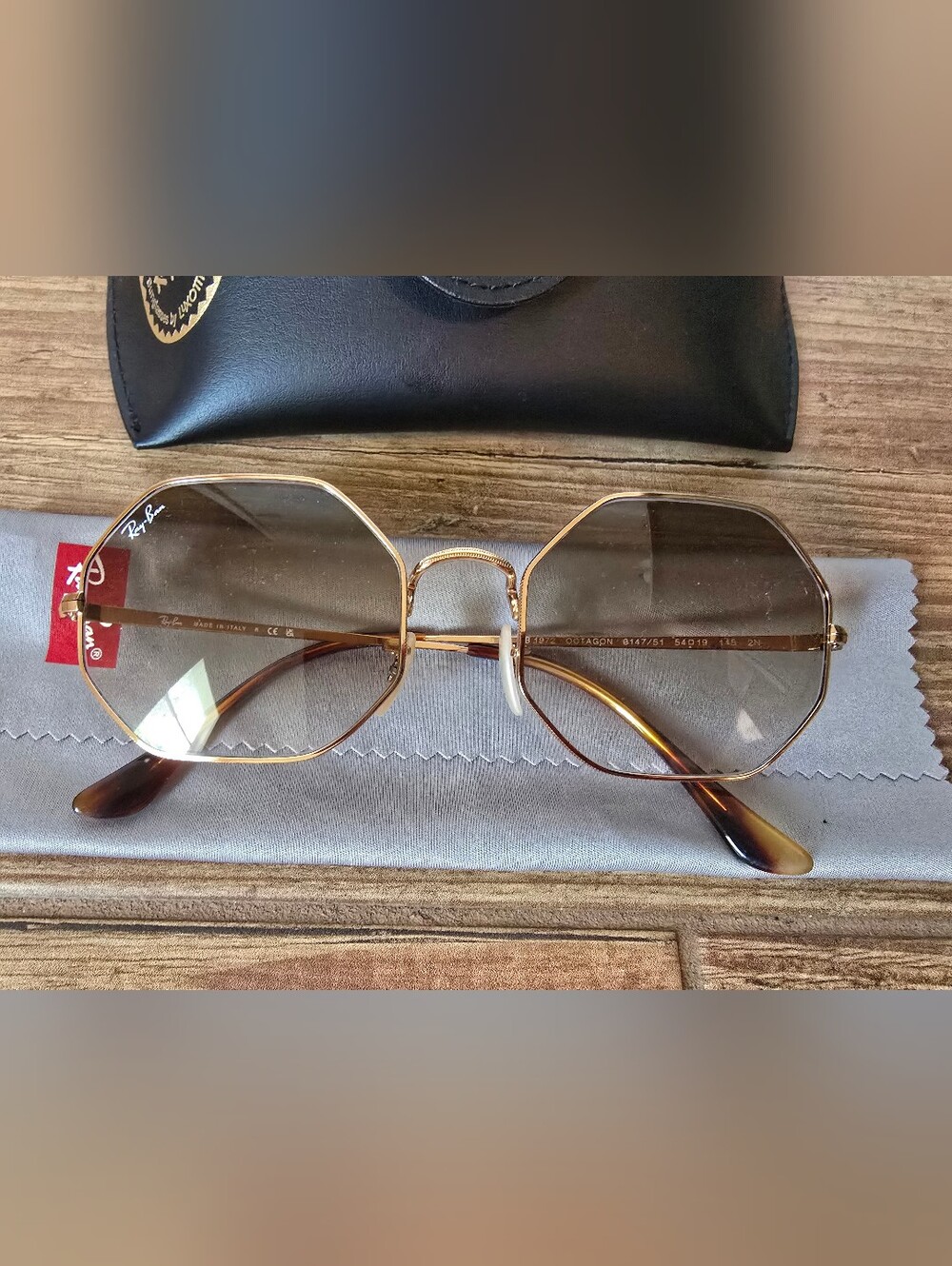 Ray Ban Octagon Sunglasses - Picture 6 of 9